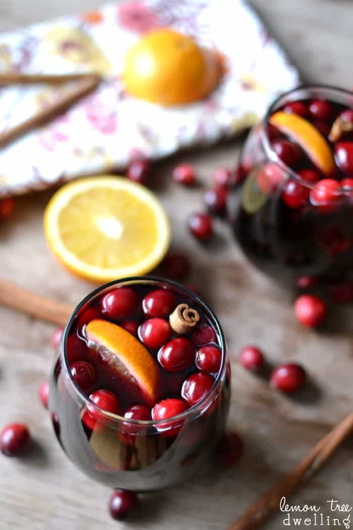 Winter Warmer Mulled Sangria Recipe