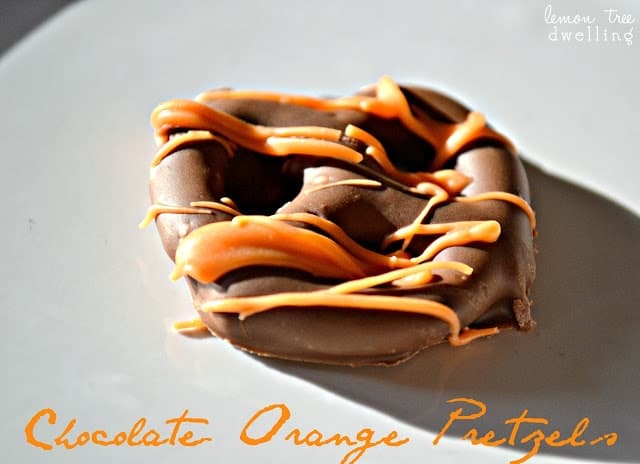 Chocolate Orange Pretzels are a quick and easy snack that will satisfy your cravings. Chocolate and orange marry in this perfect sweet and salty combination sure to please everyone.