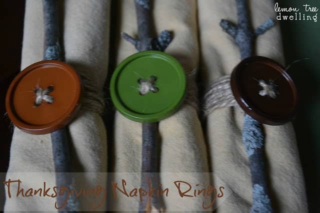 Thanksgiving Napkin Rings These Thanksgiving Napkin Rings are super simple to make and a beautiful addition to your holiday dinner table.
