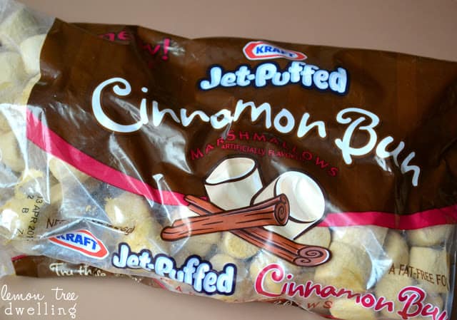 Jet puffed Cinnamon bun marshmallows