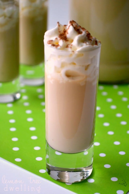 Homemade Irish Cream is so simple and easy to make, and taste much better than the store bought kind!