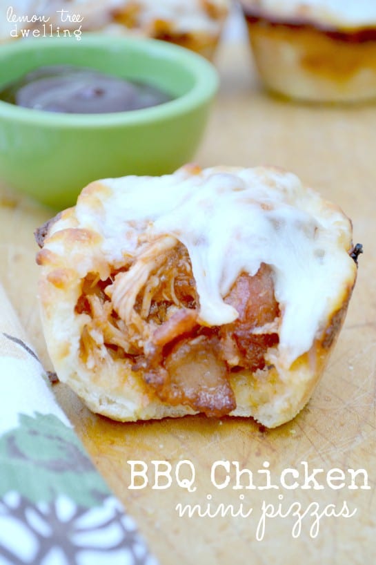 BBQ Chicken Mini Pizzas – Lemon Tree Dwelling