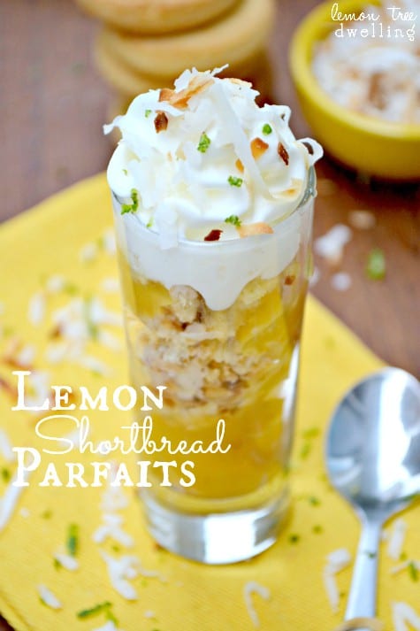 Lemon Shortbread Parfaits – Lemon Tree Dwelling