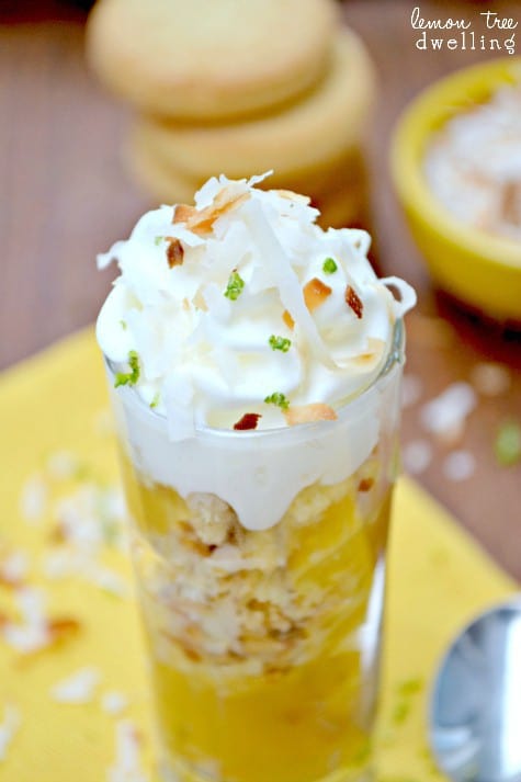 Lemon Shortbread Parfaits | Lemon Tree Dwelling