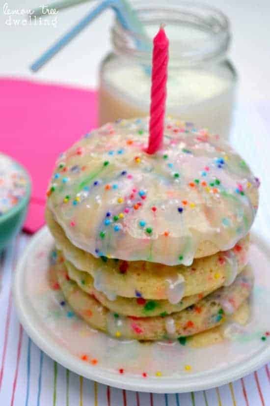 Vanilla Cake Batter Muffin Tops 5 FIXED