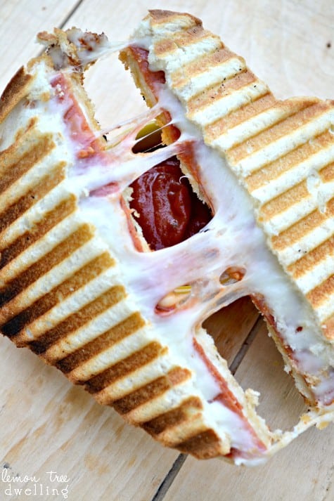 Pepperoni Pizza Panini | Lemon Tree Dwelling