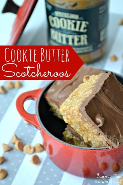 Cookie Butter Scotcheroos