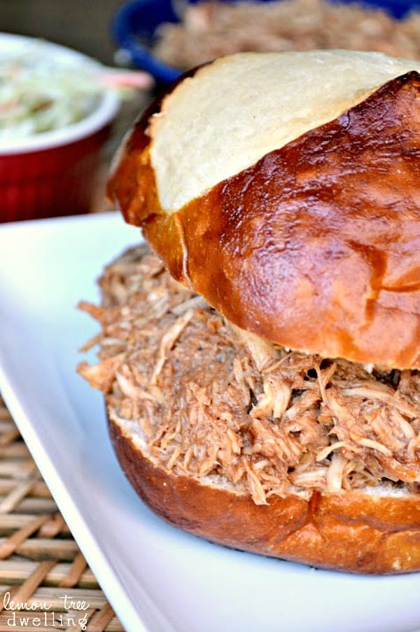 Crockpot BBQ Pulled Pork - Beyond The Chicken Coop