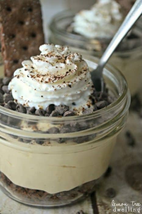 Baileys Mocha Cheesecake Cups