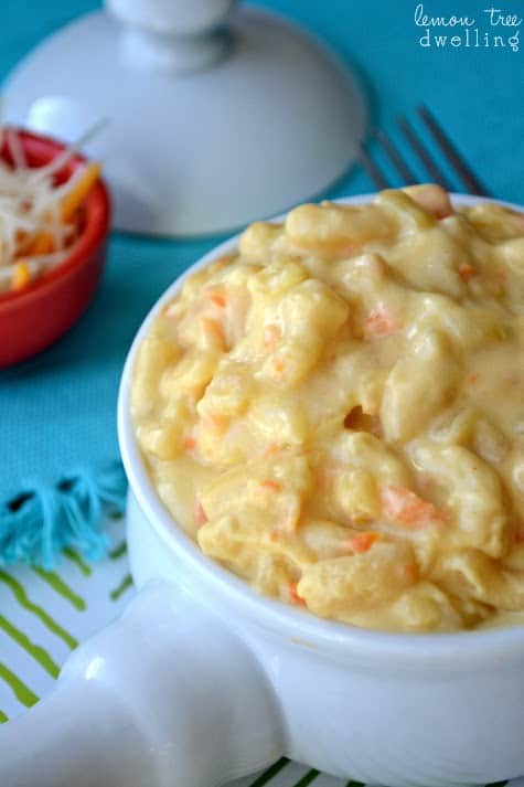 Creamy Mac and (Beer) Cheese is a grown up take on the classic kids meal.