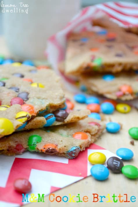 M&M Cookie Brittle 1c