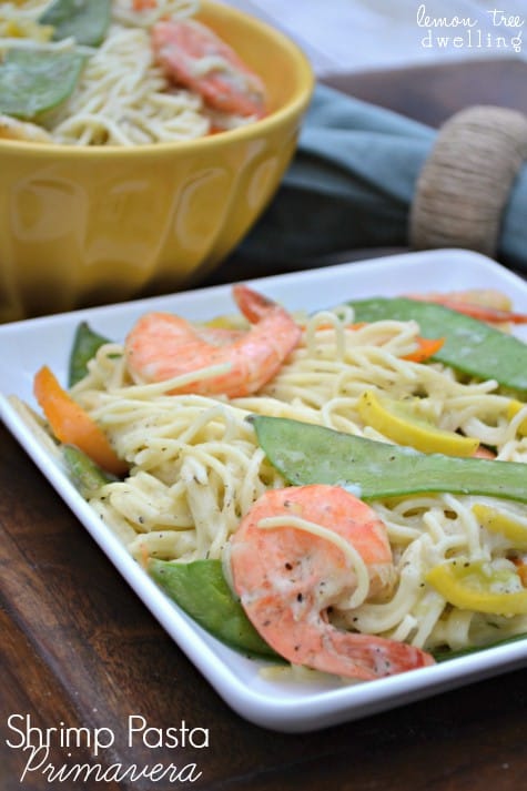 Shrimp Pasta Primavera 5b