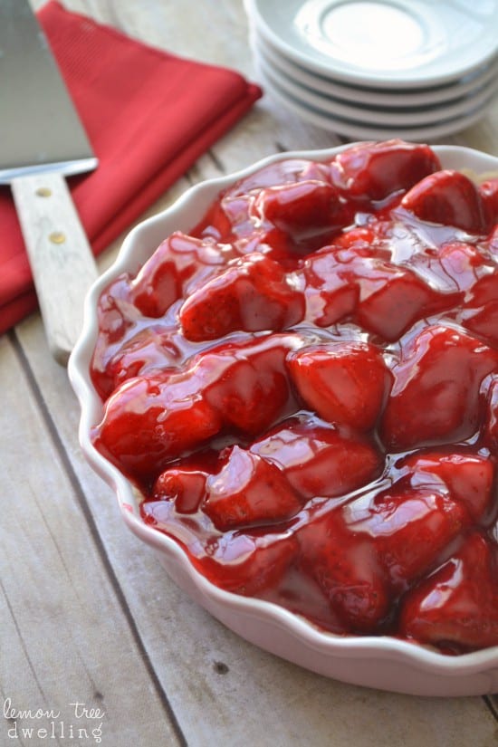 The BEST Strawberry Pie recipe!