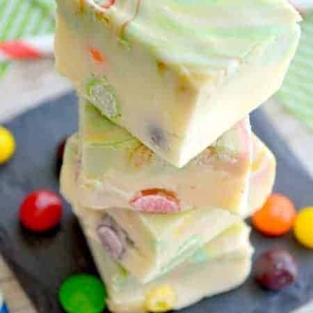 Skittles Rainbow Fudge