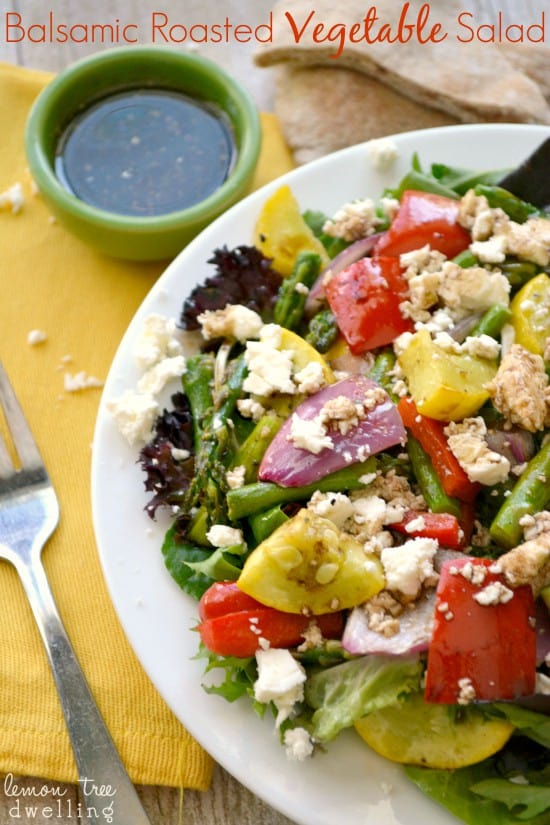 Balsamic Roasted Vegetable Salad 5