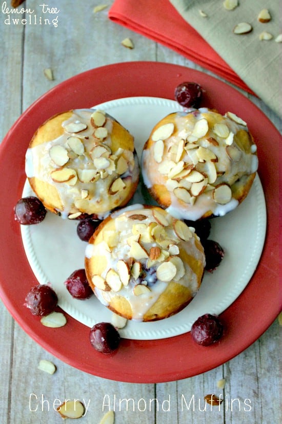 Cherry Almond Muffins 1d