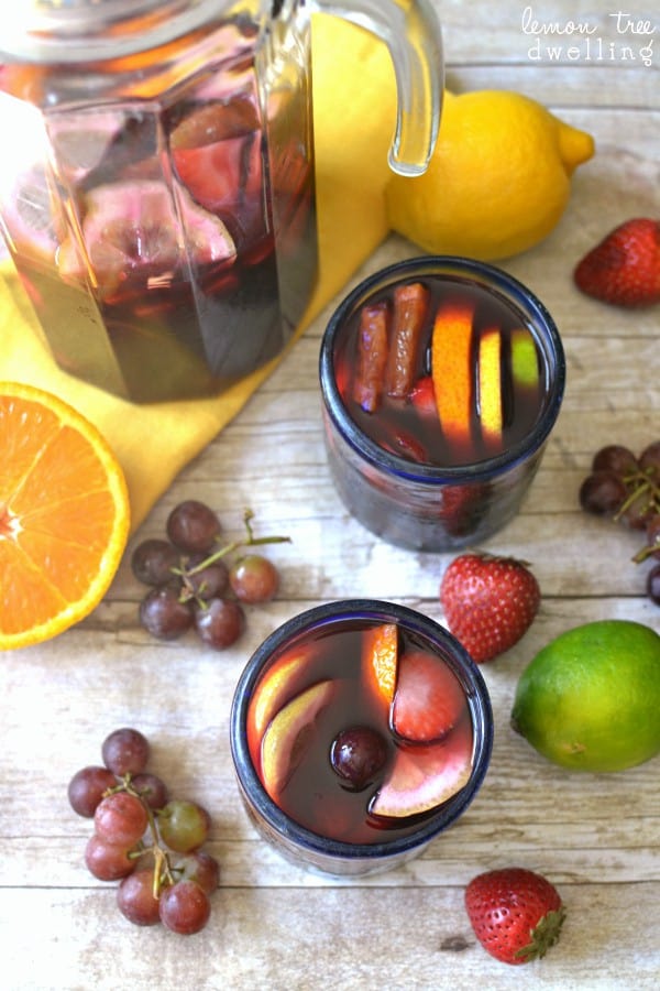 The BEST Red Sangria!