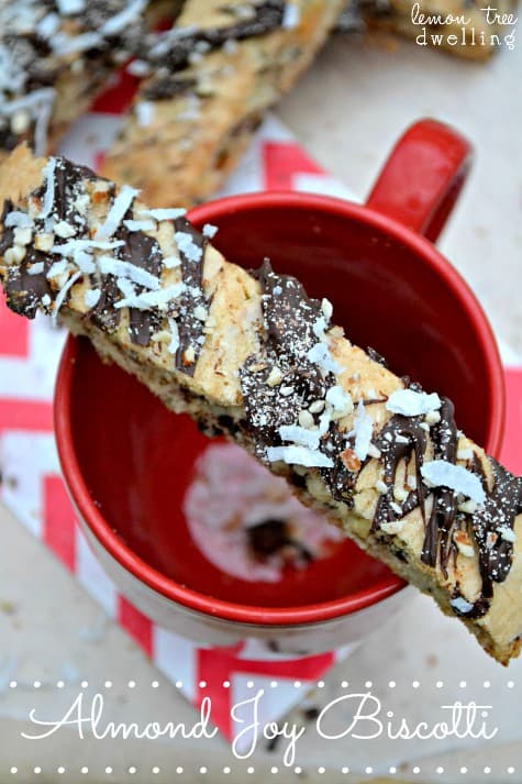 Almond Joy Biscotti - So crunchy and Tasty!