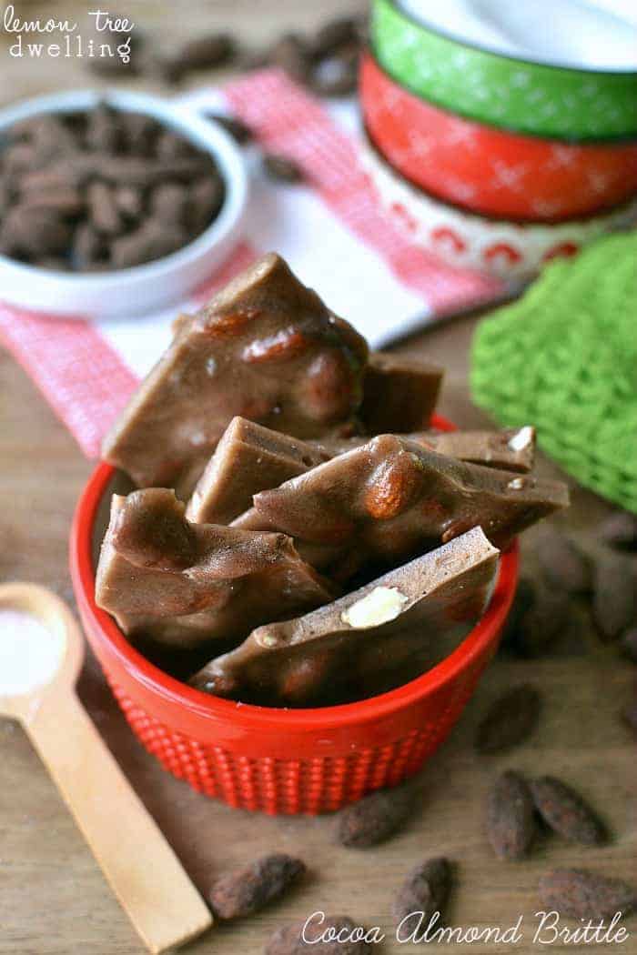 Cocoa Almond Brittle 