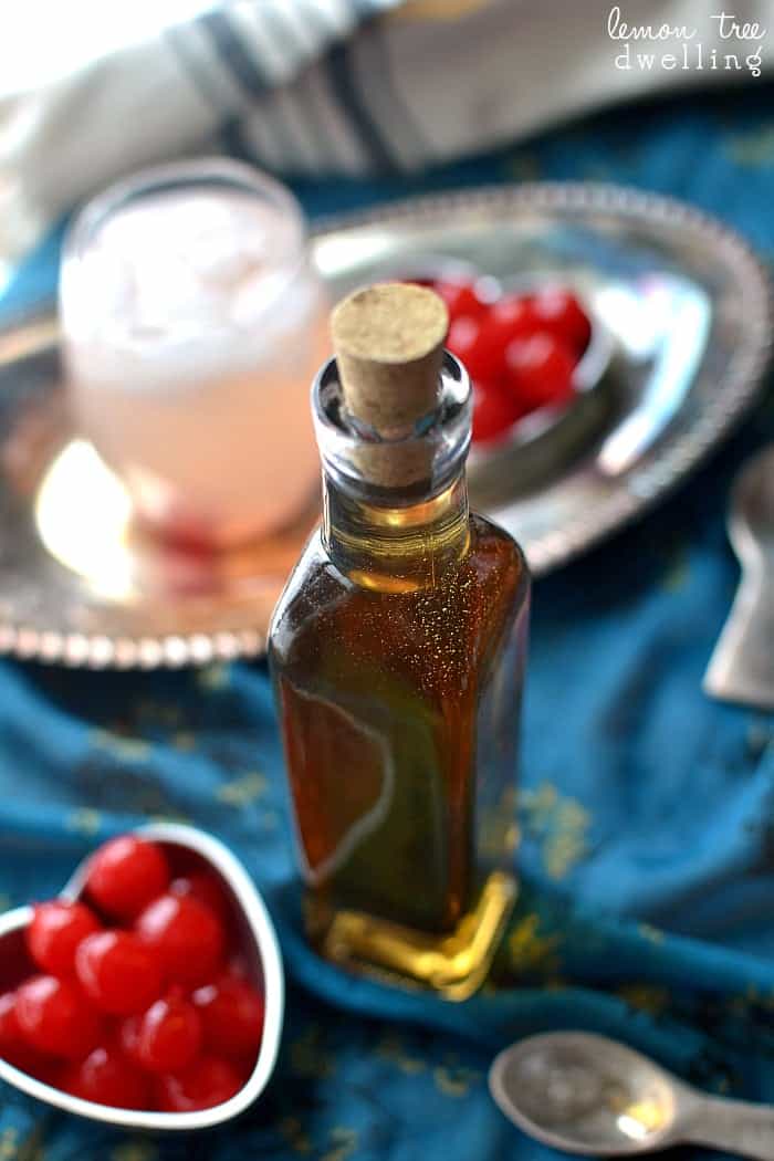 Homemade Amaretto - this would make such a great gift for Valentine's Day!