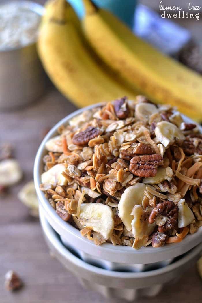 Banana Bread Granola - this might become my new favorite!!