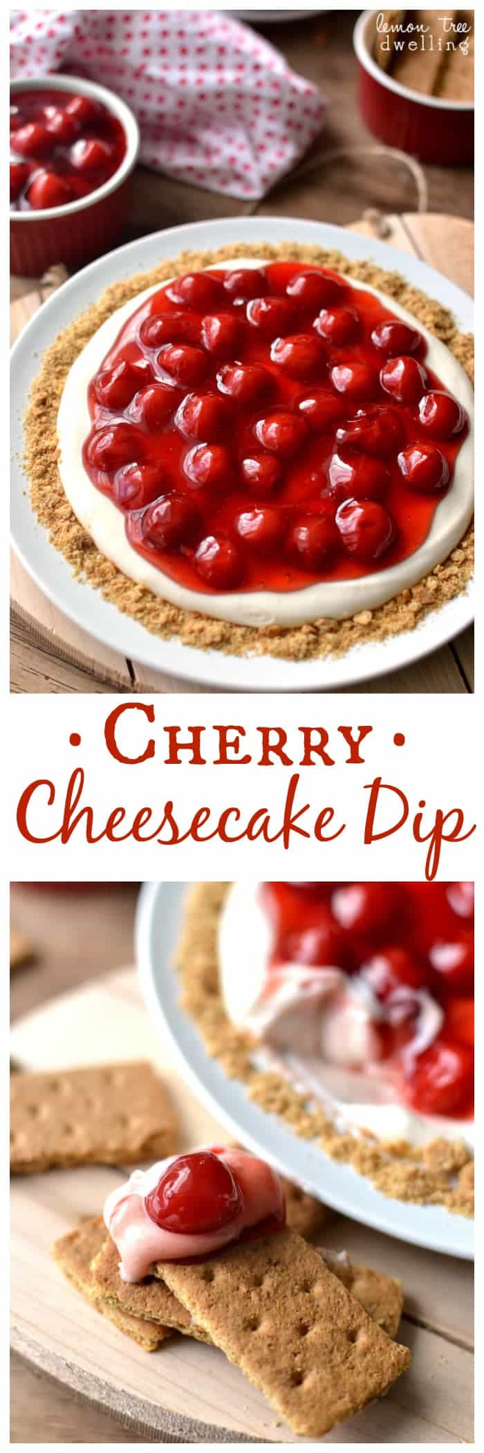 Cherry Cheesecake Dip Lemon Tree Dwelling