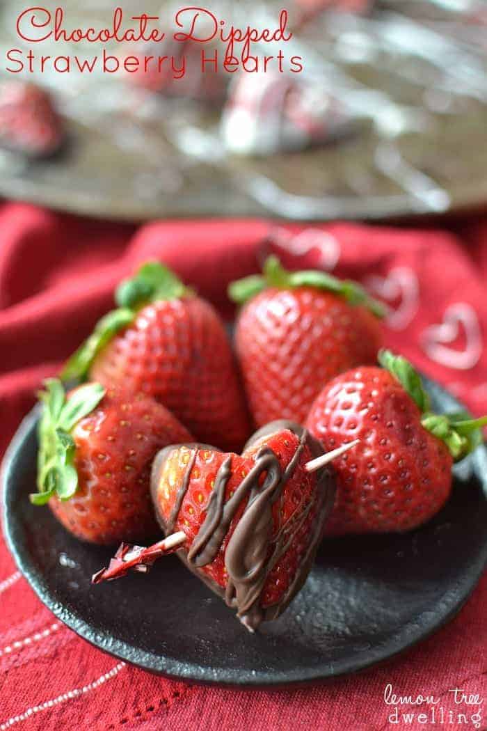 Chocolate Dipped Strawberry Hearts 7