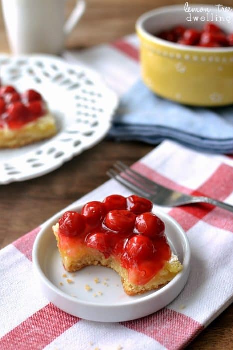 Cherry Lemon Bars