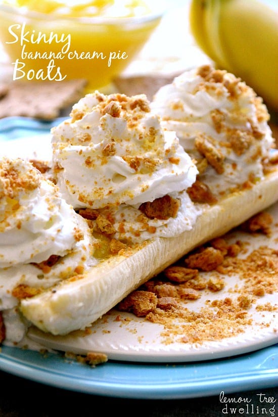 Skinny Banana Cream Pie Boats 2c