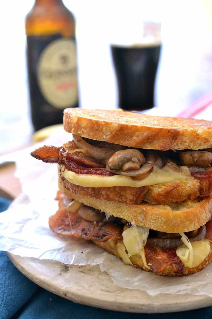 Mushroom Stout Grilled Cheese 4b