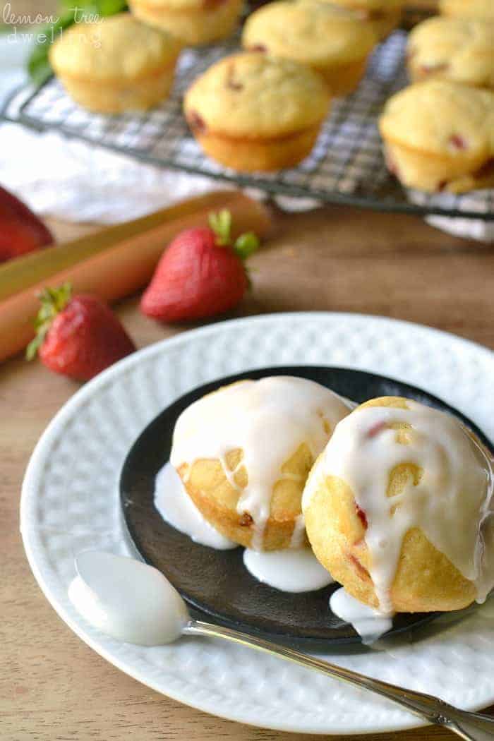 Strawberry-Rhubarb Muffins Recipe - NYT Cooking