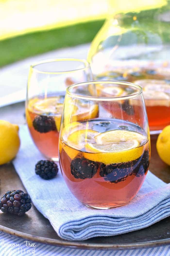 Blackberry Sangria with Chambord - Fork in the Kitchen