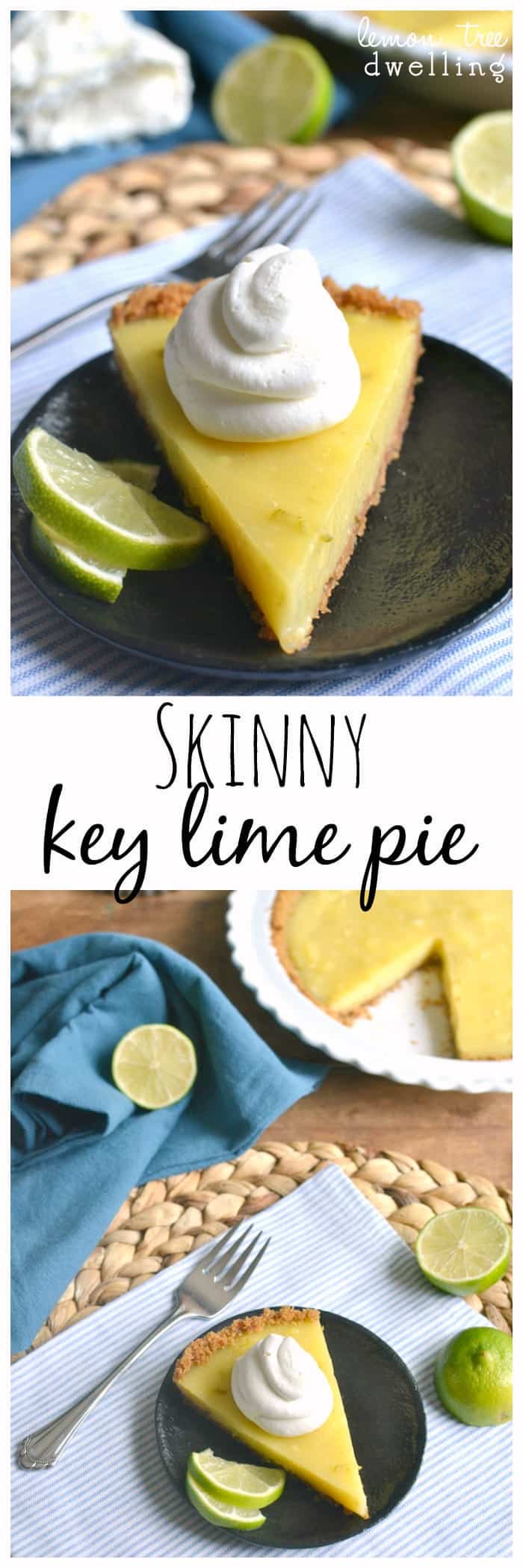 Skinny Key Lime Pie | Lemon Tree Dwelling