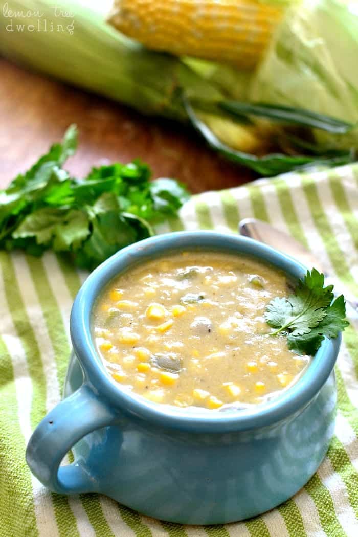  This Creamy Corn Chowder is hearty, delicious, and packed with sweet corn flavor.....and you'd never guess it's dairy-free!