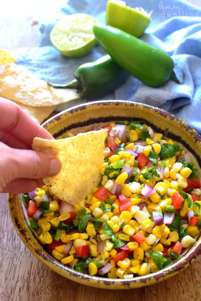 Fresh Corn Salsa | Lemon Tree Dwelling