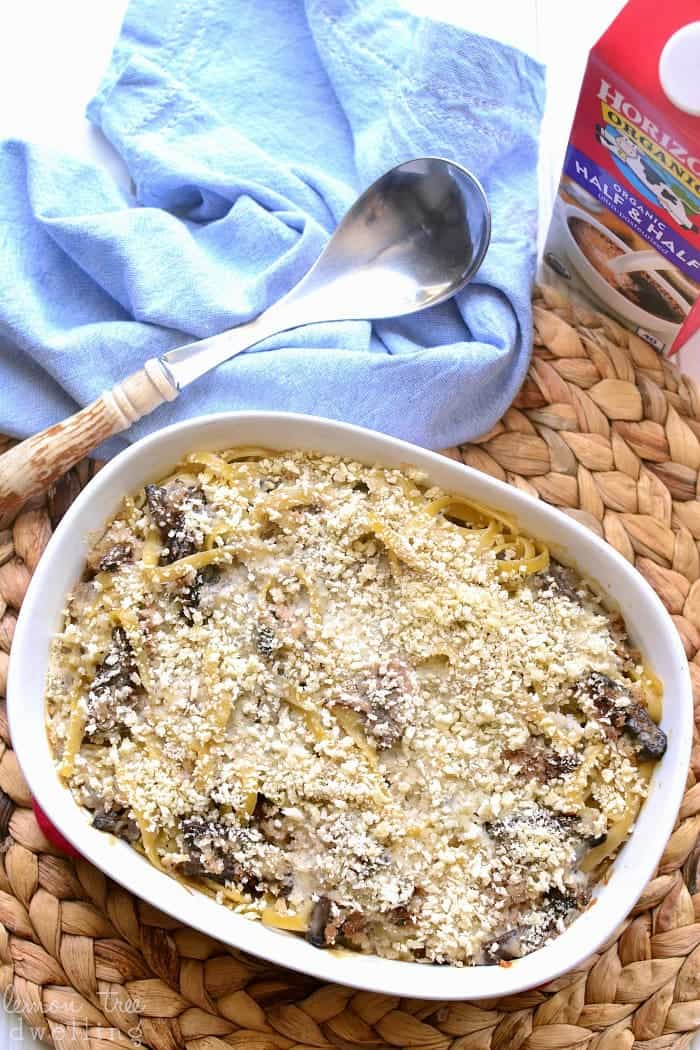  Baked Portobello Mushroom Alfredo comes together quickly for an easy and delicious weeknight meal that everyone will love!