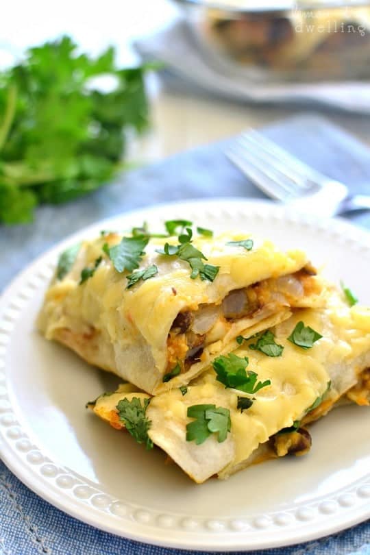 Sweet Potato Black Bean Burritos – Lemon Tree Dwelling