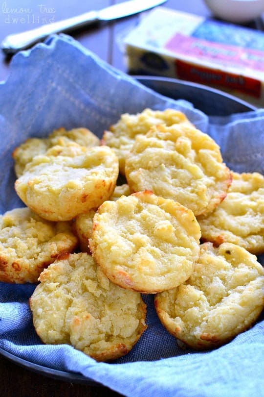 Easy Cheesy Muffin Tin Biscuits