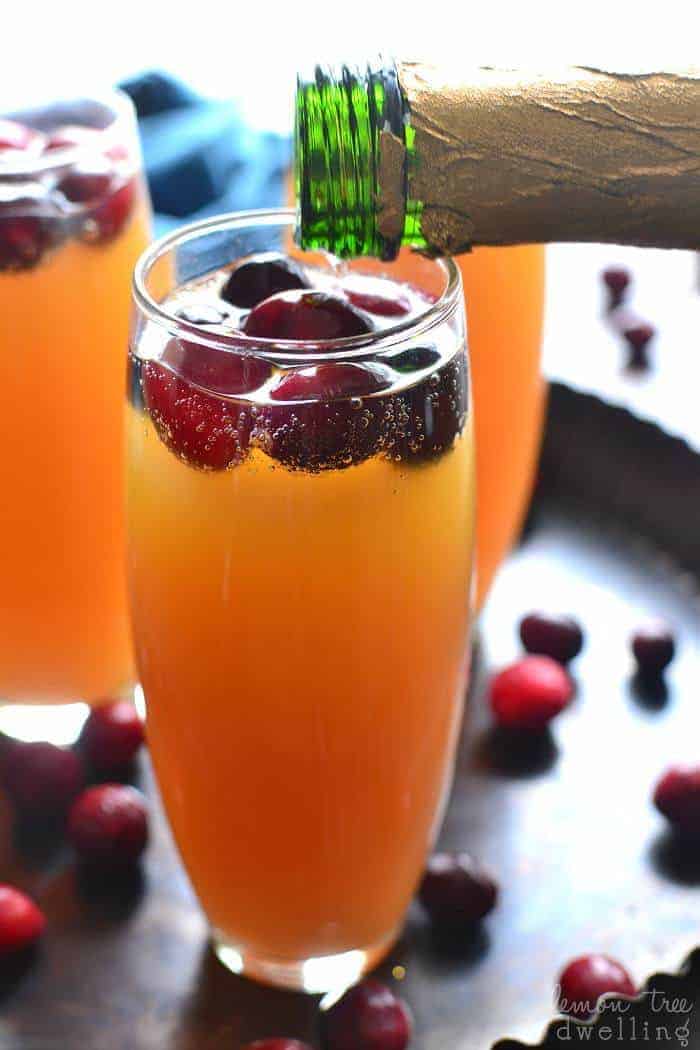 Cranberry Orange Mimosa