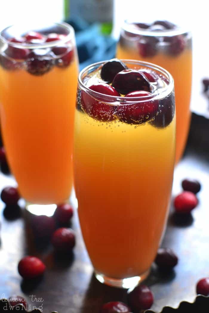 Cranberry Orange Mimosa