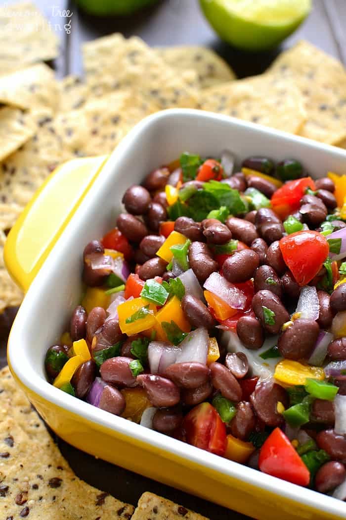  This Confetti Bean Dip is light, refreshing, and packed with delicious flavor! Perfect for game day, taco night, or everyday snacking!