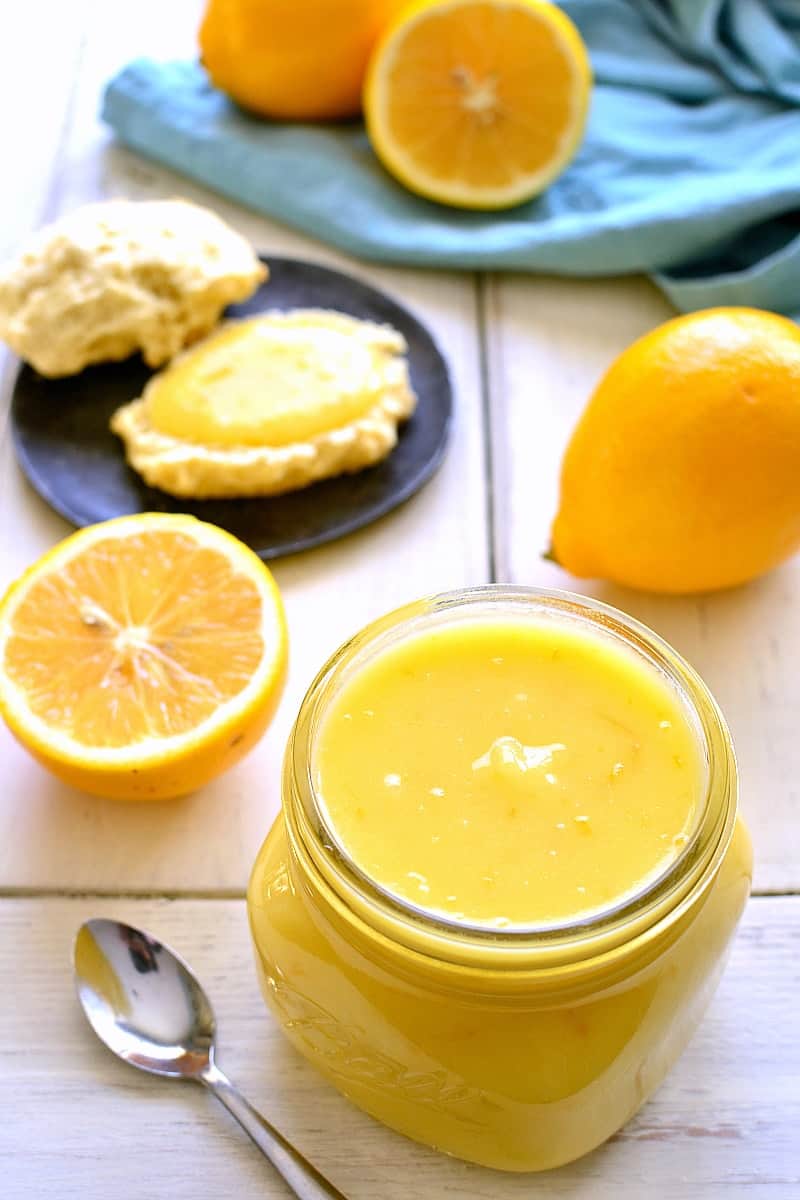Homemade Lemon Curd is sweet, creamy, and full of fresh lemon flavor. Perfect for spreading on waffles or scones, and a great way to add a fun twist to your favorite recipes!