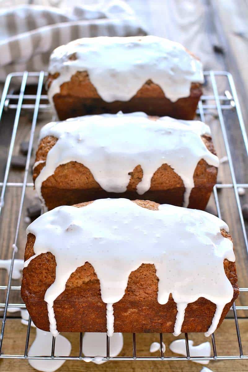 This Hot Chocolate Banana Bread takes your favorite breakfast treat to the next level! It's infused with rich chocolate flavor and topped with a sweet, gooey marshmallow drizzle. So you can drink your hot chocolate...and eat it, too!