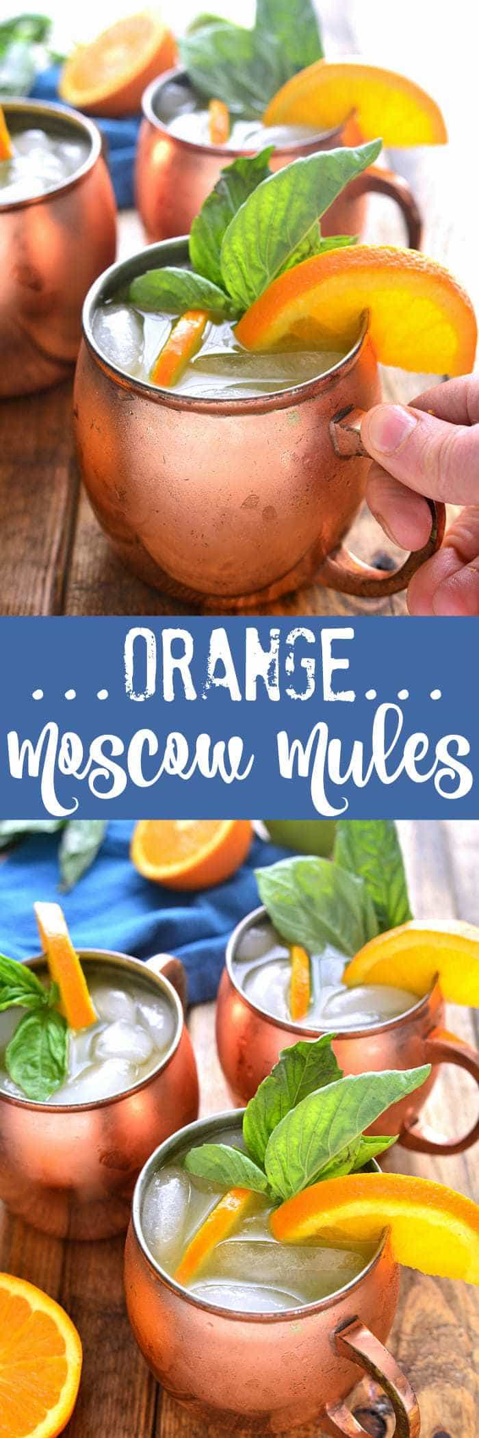 Orange Moscow Mules are a sweet and refreshing cocktail, combining orange juice, ginger, and a hint of lime. Make just one or, better yet, make a whole batch - these mules are ALWAYS a hit!