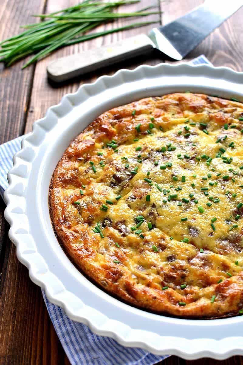 Crustless Quiche Lorraine | Lemon Tree Dwelling