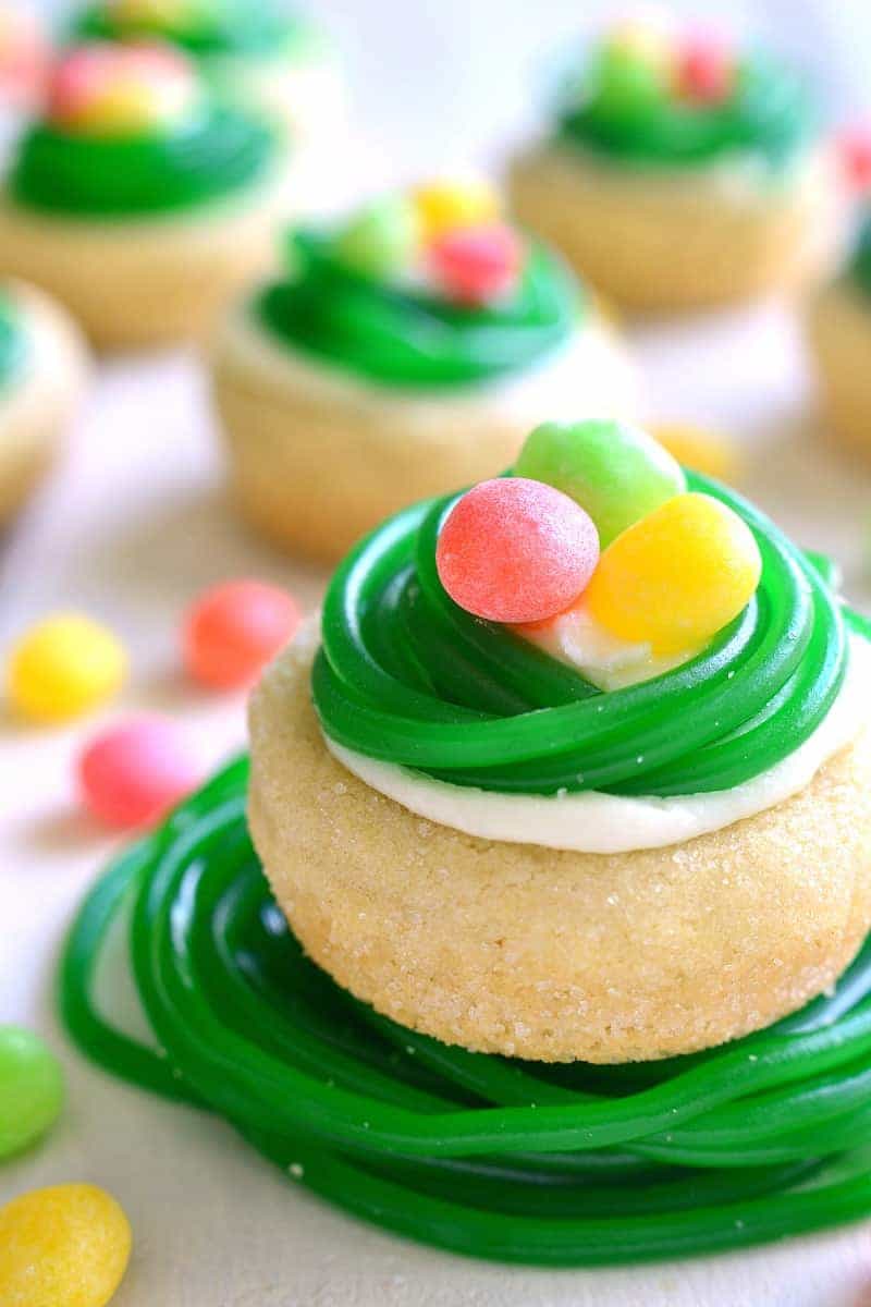 Easy Easter Cookie Cups Recipe - Made with HAPPY