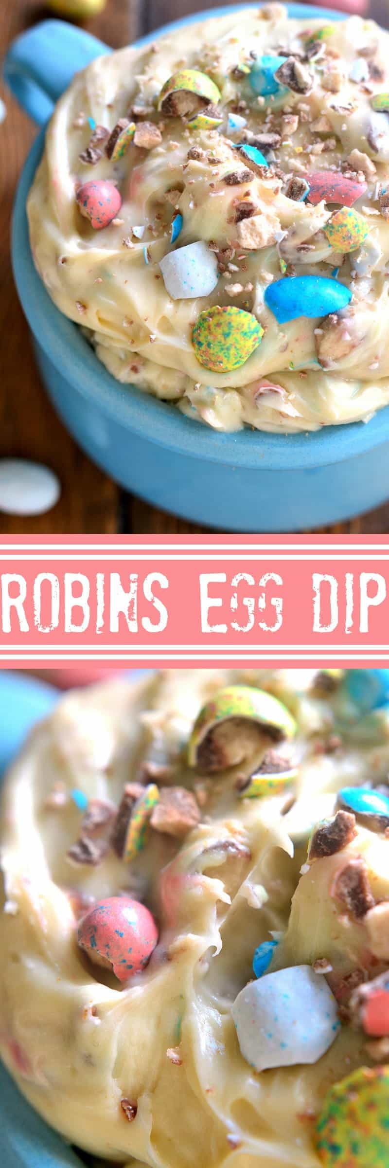 This Robins Egg Dip is smooth, creamy, and filled with the delicious flavor of malted milk balls. The perfect last minute addition to your Easter menu....and a great way to use up your leftover candy!