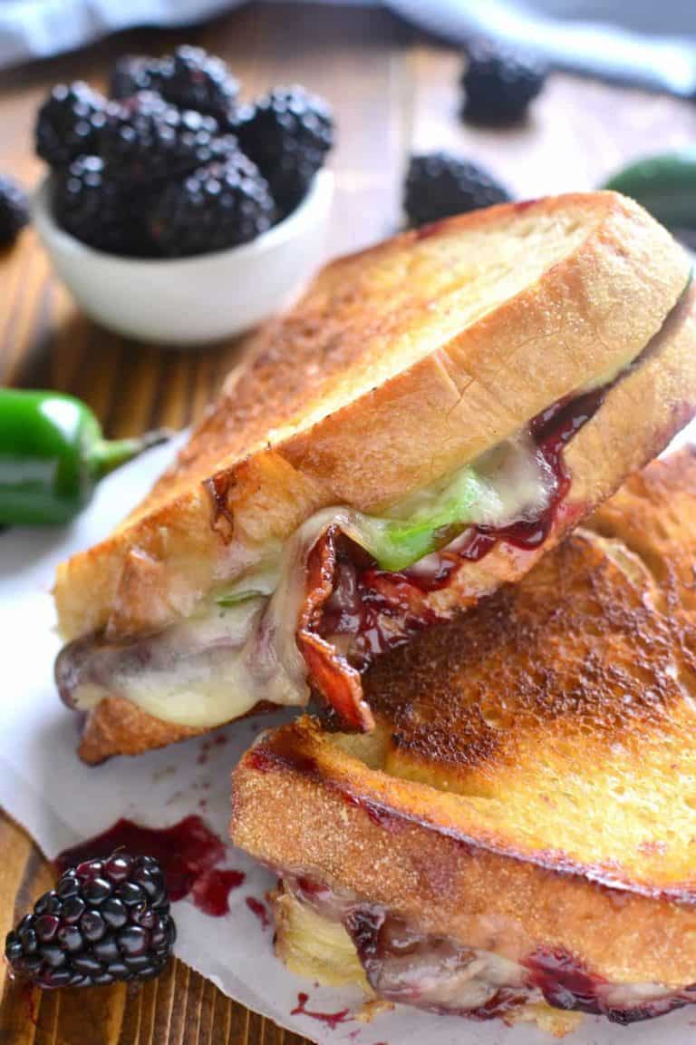 Blackberry Bacon Grilled Cheese – Lemon Tree Dwelling