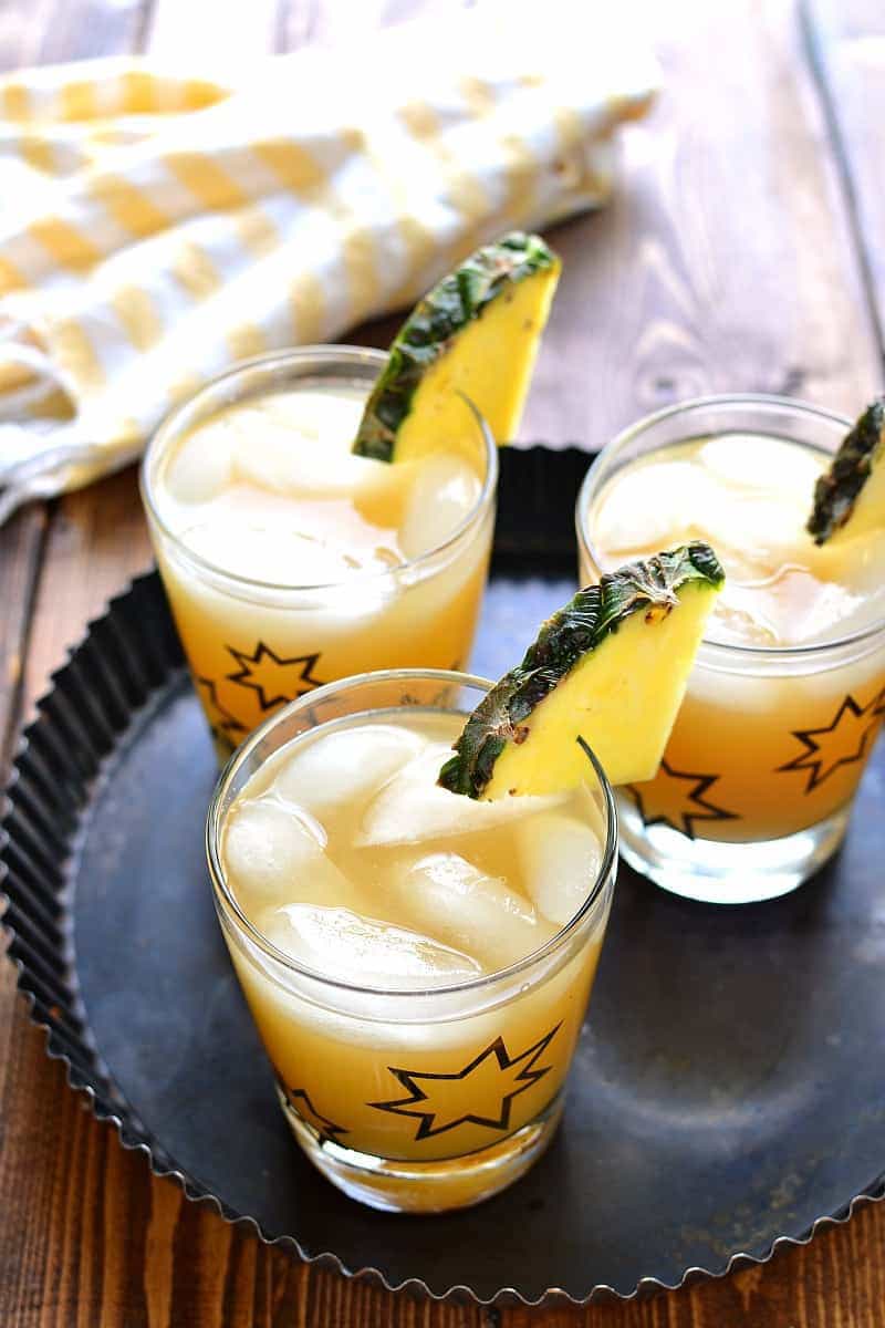This Pineapple-Vanilla Breeze Cocktail is like sunshine in a glass! It's deliciously sweet, tropical, and bursting with creamy vanilla flavor. The perfect drink for spring, summer, or anytime you need a little sunshine in your life!