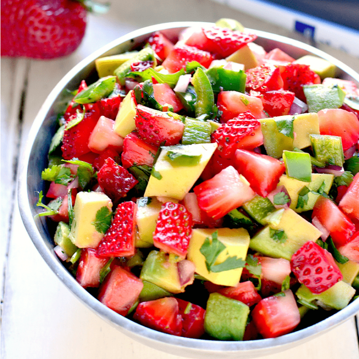 Cilantro Chicken Chopped Salad - Life As A Strawberry